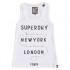 Superdry T-Shirt Sans Manches True Brand Stripe