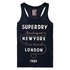 Superdry Camiseta Sin Mangas True Brand Stripe