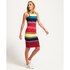 Superdry Strappy Stripe Midi Dress