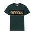 Superdry Camiseta Manga Curta Retro Stripe Box Fit