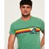 Superdry Surf Co Stripe Kurzarm T-Shirt