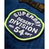 Superdry Dragway Patch Denim Long Sleeve Shirt