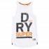 Superdry Surplus Goods Washed Longline Sleeveless T-Shirt