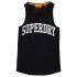 Superdry Varsity Long Line Sleeveless T-Shirt