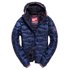Superdry Wave Quilt Hooded Jas