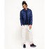Superdry Wave Quilt Hooded Mantel