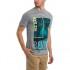 Bench Y/D Stripe With AW Kurzarm T-Shirt