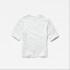 G-Star Silber Cropped Round Neck short sleeve T-shirt