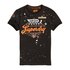 Superdry Patch Splatter Work Shop Kurzarm T-Shirt