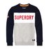 Superdry Academy Colour Block Crew Sweatshirt