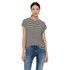 Vero Moda Ava Plain Stripe kurzarm-T-shirt