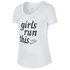 Nike Sportswear Scoop Girls Run This Short Sleeve T-Shirt