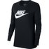 Nike Camiseta de manga comprida Sportswear Essential Icon Futura
