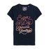 Superdry T-Shirt Manche Courte 67 Genuine Fade Embroidery