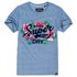 Superdry T-Shirt Manche Courte 23 Tropical Burst
