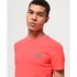 Superdry T-Shirt Manche Courte Orange Label Neon