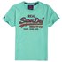 Superdry T-Shirt Manche Courte Vintage Logo Fade Mid Weight