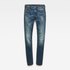 Gstar 3301 Deconstructed Mid Waist Straight Jeans