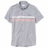 Lacoste Tricolor Stripe Slim Fit Short Sleeve Shirt