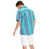 Tommy hilfiger Mixed Stripe Print Short Sleeve Shirt