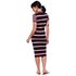 Superdry Vestido Sporty Striped Ribbed Knitted