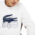 Lacoste Crew Neck Crocodile Print Sweatshirt