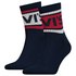 Levi´s ® 168SF Short Cut Shorty Sporty Socks 2 Pairs