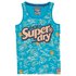 Superdry Camiseta Sin Mangas Real Japan Allover Print Midweight