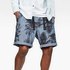 G-Star Bronson Trainer Relaxed All Over Print Jeans-Shorts