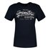 Superdry T-Shirt Manche Courte Vintage Logo Glitter Sequin