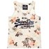 Superdry Vintage Logo Photo Rose All Over Print Mouwloos T-Shirt