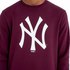 New era MLB Team Logo Crew Neck New York Yankees Sweatshirt