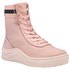 Timberland Baskets Ruby Ann Cuir And Fabric Hightop