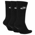 Nike Chaussettes Sportswear Everyday Essential Crew 3 Pairs