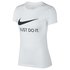 Nike Sportswear Just Do It Slim T-shirt met korte mouwen