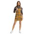 Superdry Robe Courte Check Pinafore