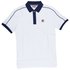 Fila Klein Contrast Collar And Piping Short Sleeve Polo Shirt