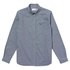 Lacoste Regular Fit Gingham Cotton Poplin Long Sleeve Shirt