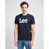 Lee Wobbly Logo T-shirt med korta ärmar