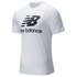 New Balance Essentials Stacked Logo Kurzarm T-Shirt