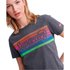 Superdry Camiseta de manga corta Premium Leather Rainbow