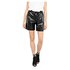 Replay Eco-Leather With Drawstring Shorts