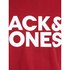 Jack & jones Corp Logo O-Neck Slim Fit Large Print Kurzarm T-Shirt