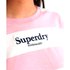 Superdry Camiseta de manga 3/4 Harper Stripe Boxy