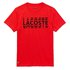 Lacoste Printed Cotton Blend Short Sleeve T-Shirt