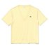 Lacoste T-shirt à Manches Courtes Premium Cotton V Neck
