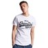Superdry T-Shirt à Manches Courtes Vintage Logo Mono