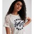 Superdry Summer Lace Raglan kurzarm-T-shirt