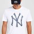 New era MLB Print Infill New York Yankees Kurzärmeliges T-shirt