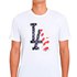 New era MLB Infill Team Logo Los Angeles Dodgers Kurzärmeliges T-shirt